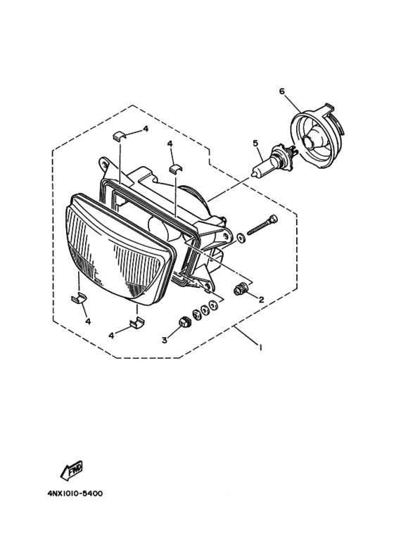 Headlight assy