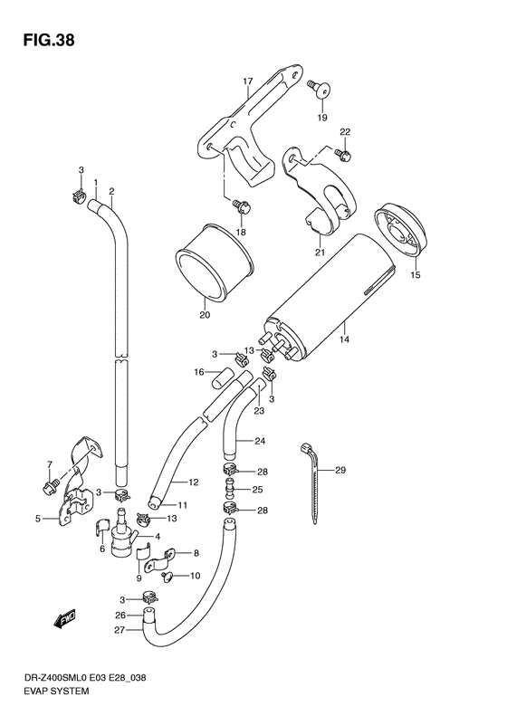 Evap system