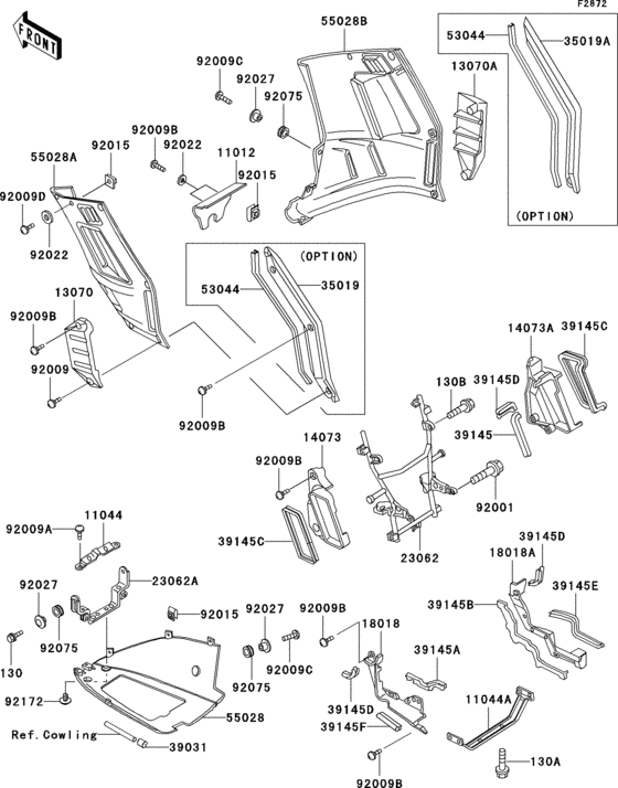 Cowling lowers(1/2)
