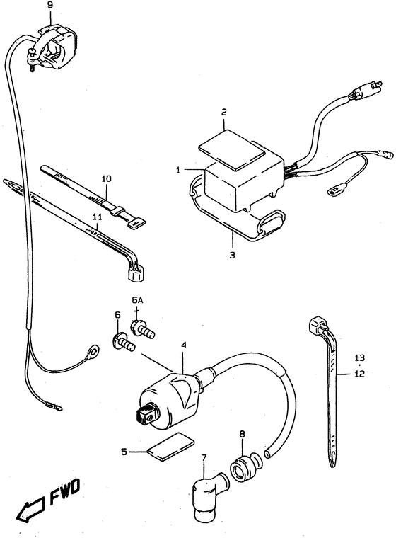Cdi unit - ignition coil