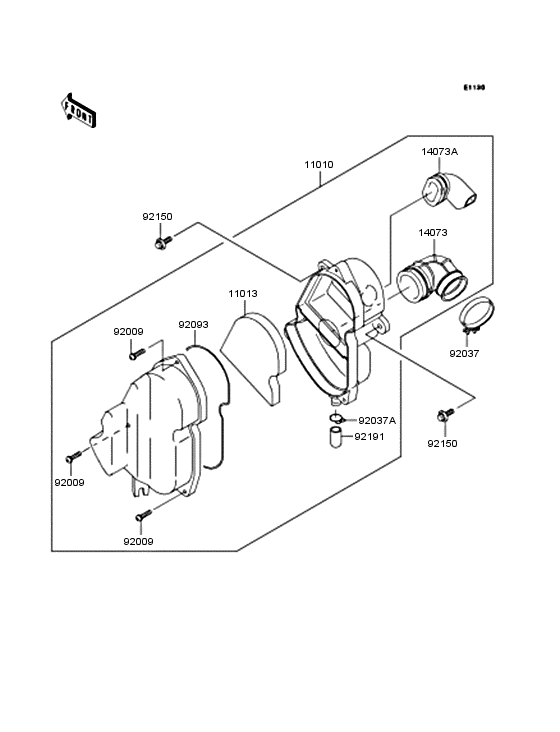  Воздушный фильтр