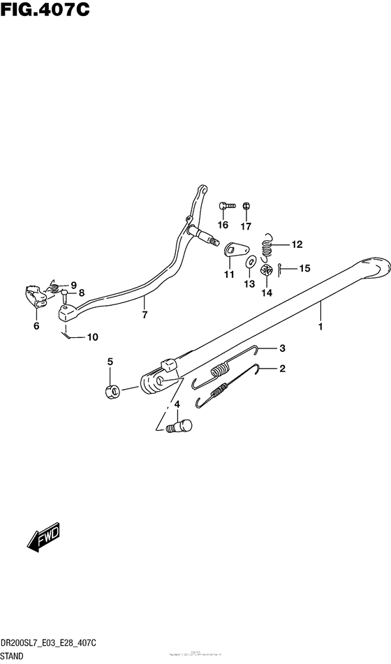Stand (Dr200Sl7 E33)