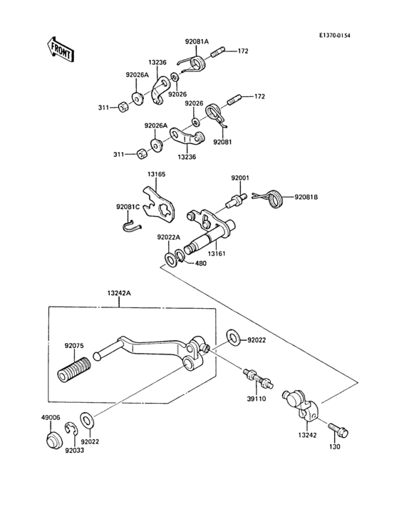 ZL1000 Механизм переключения передач