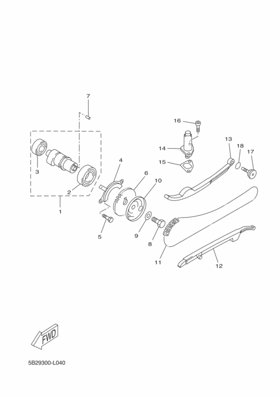 Camshaft & chain