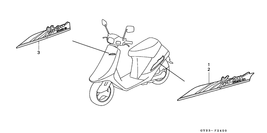 SA75 Наклейка