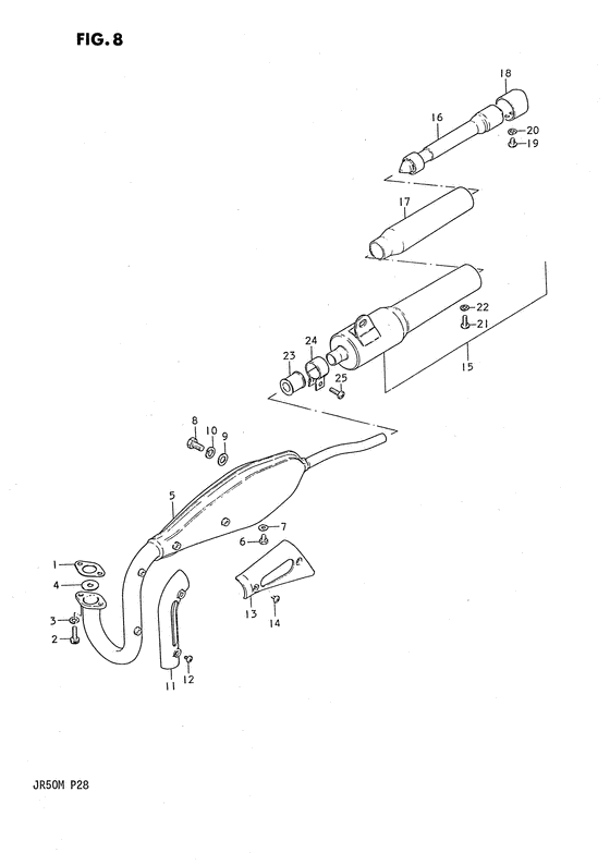 Muffler comp
