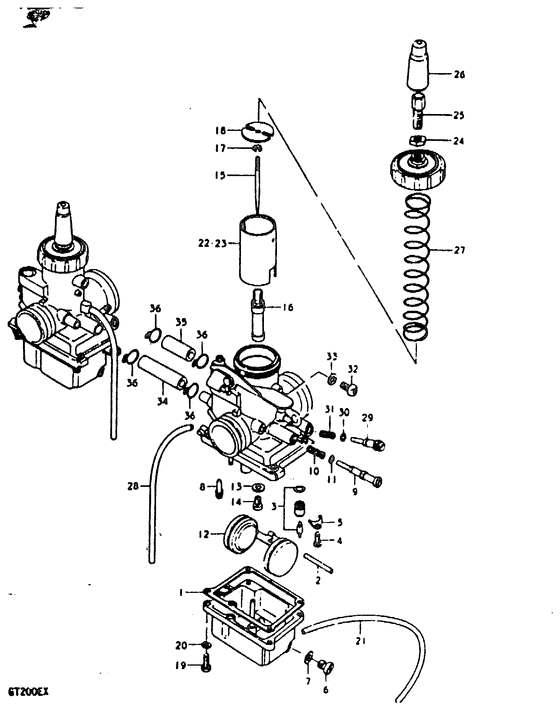 Carburetor assy