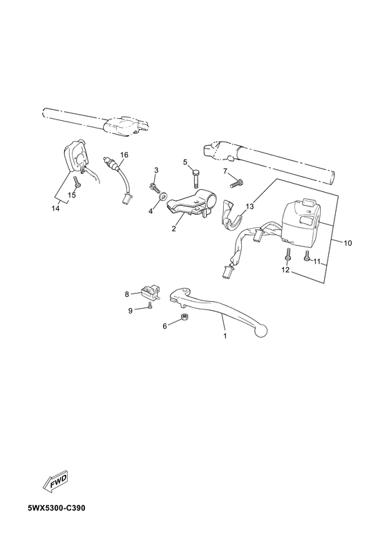 Handle switch & lever