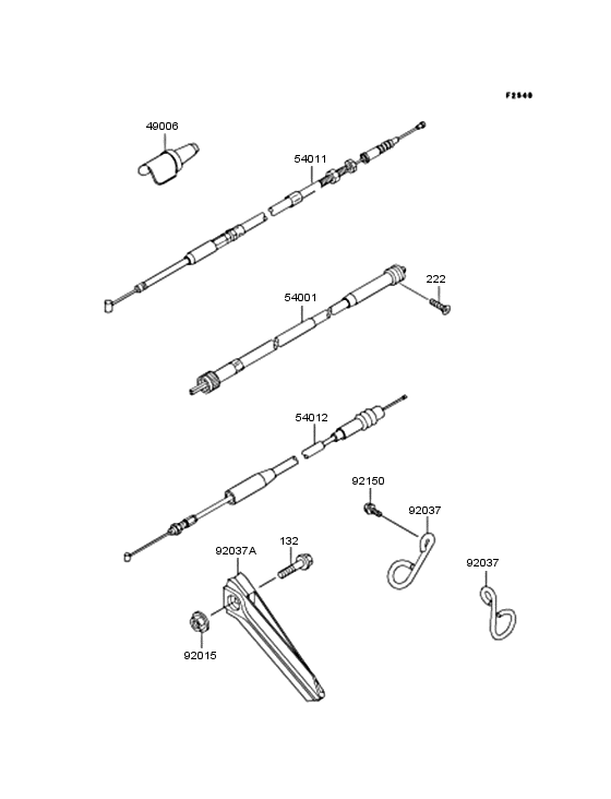  Тросы управления
