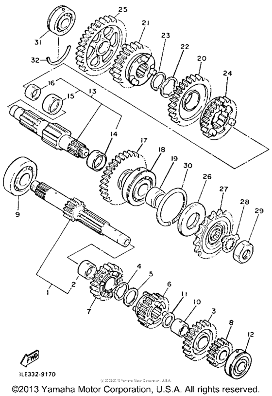 GTS1000AE Трансмиссия