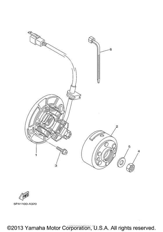 YZ85E Генератор