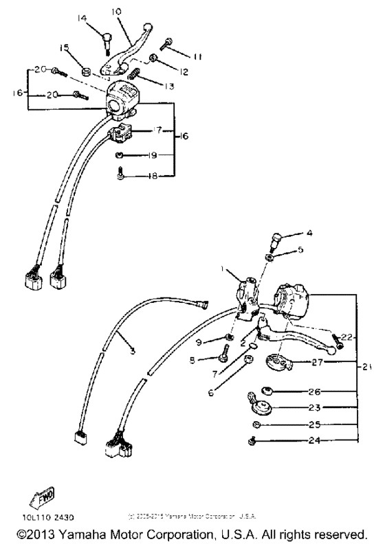 Handle switch-lever