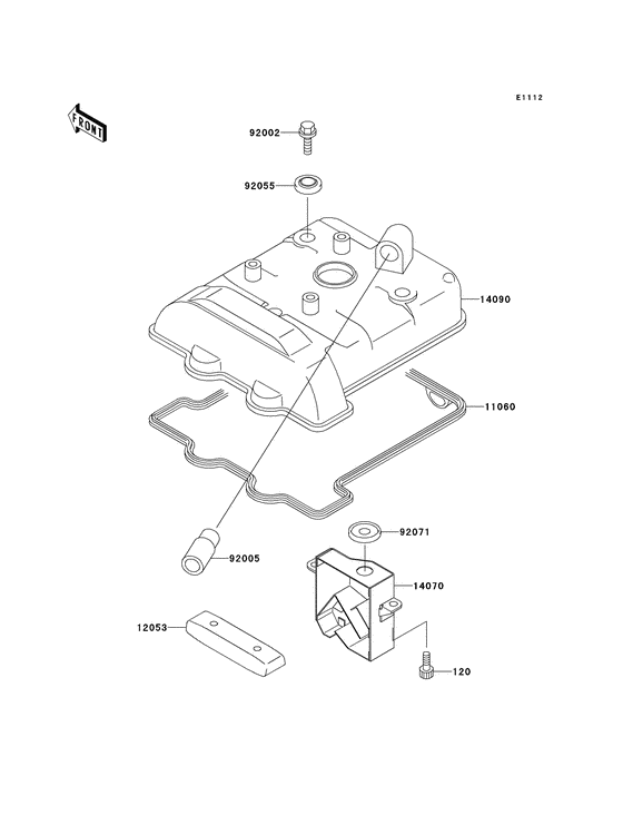  Крышка головки цилиндров