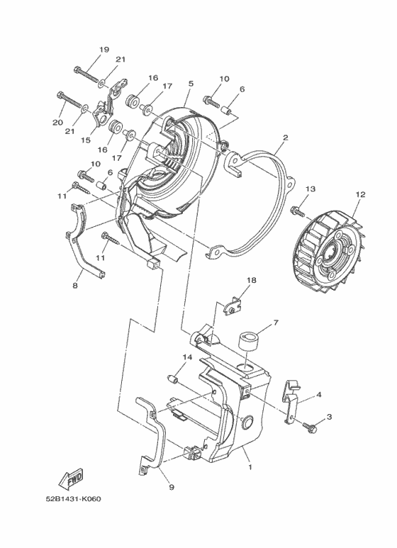Air shroud & fan