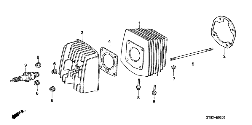 Cylinder/cylinder head