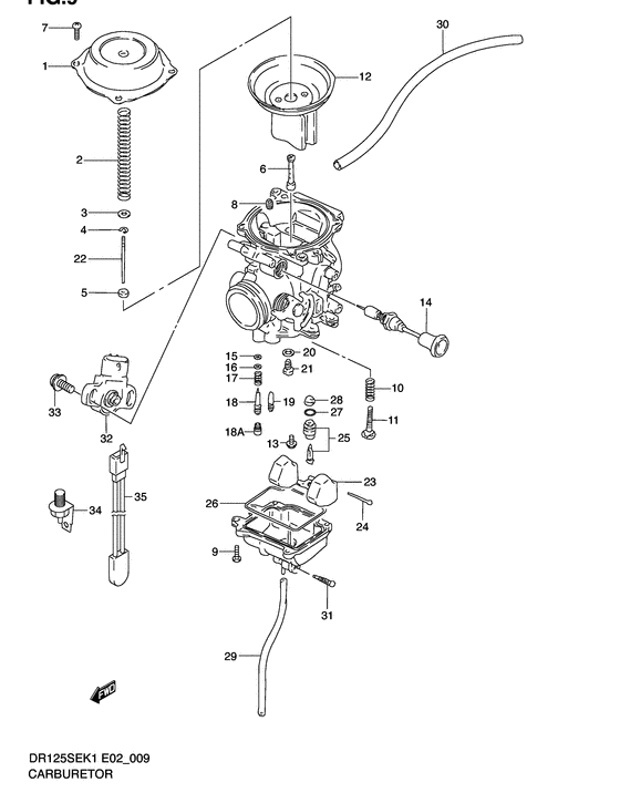 Carburetor assy
