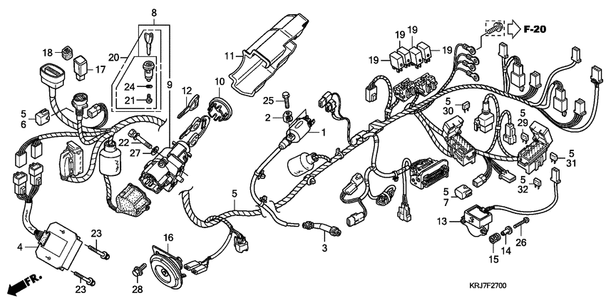 Harness wire