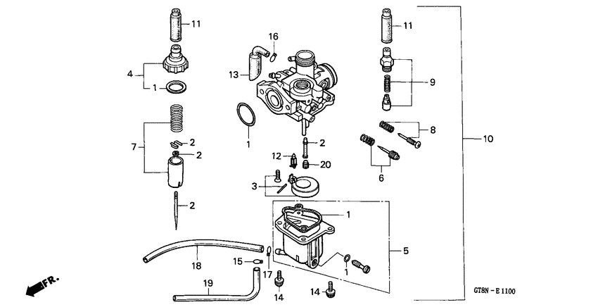 Carburetor assy