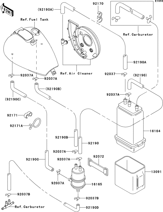 VN800 Топливная система