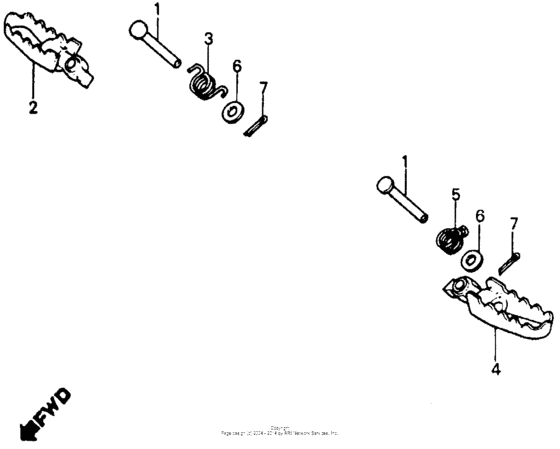 Footpegs