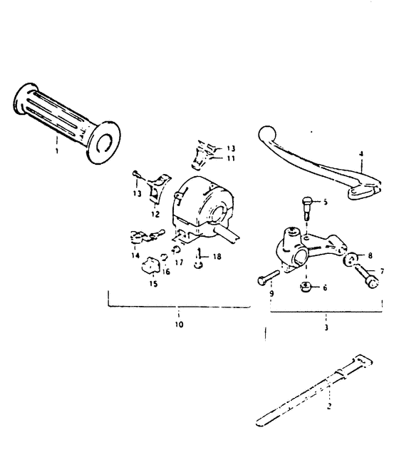 Left handle switch