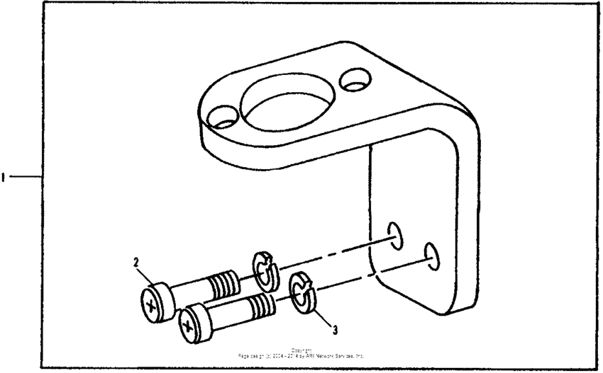 CB750 Lock plate kit
