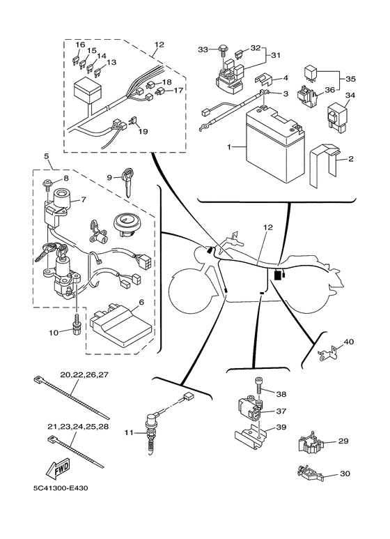 XV1900A Equipo electrico 2