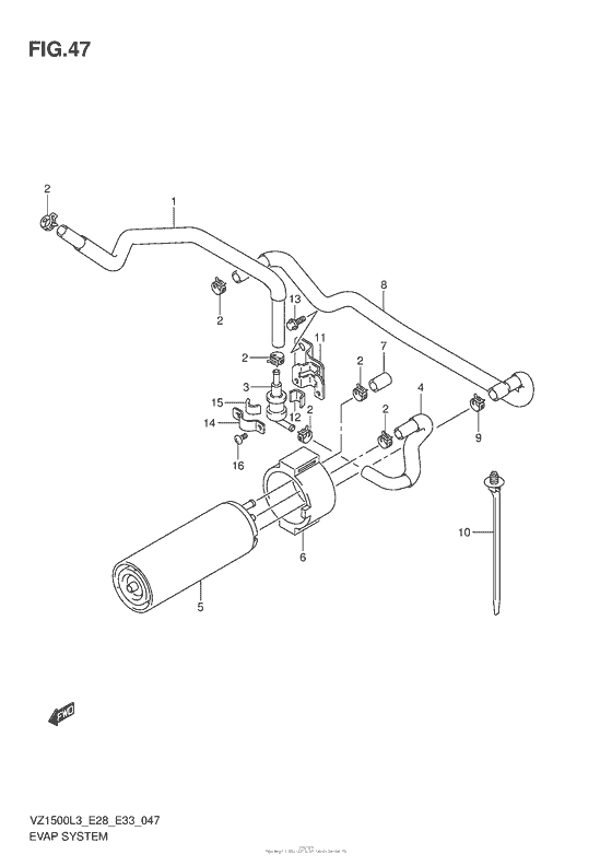Evap System (Vz1500L3 E33)