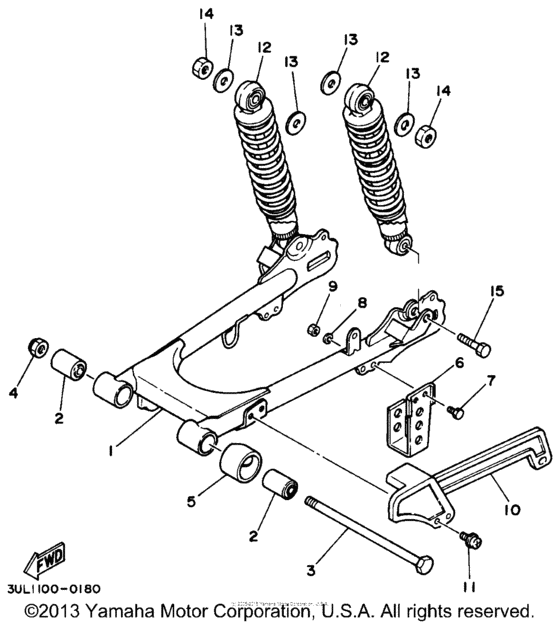 Rear arm - suspension