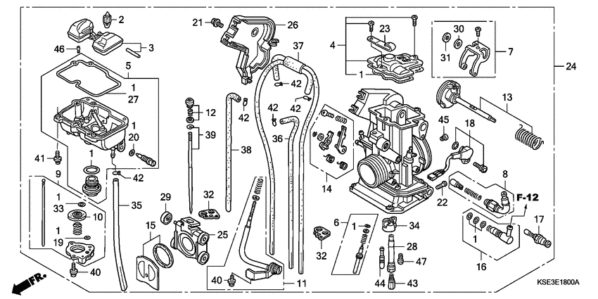Carburetor assy