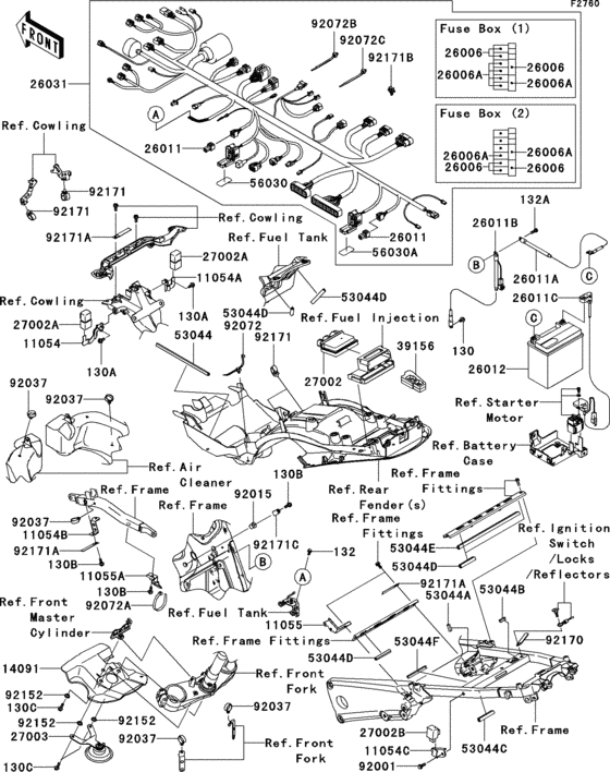 Chassis electrical equipment(1/2)