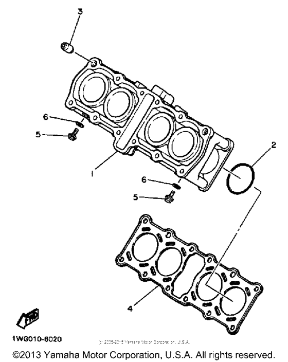 FZR400SUC Цилиндры