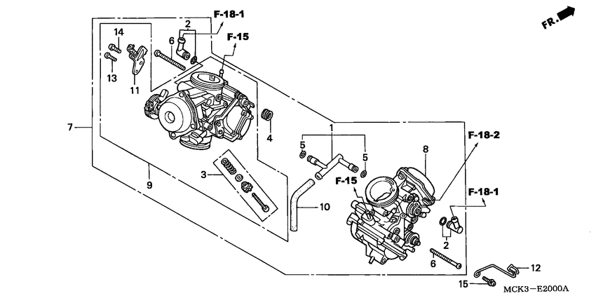 Carburetor assy