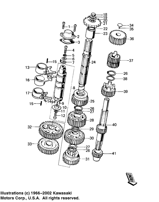 Transmission/change drum