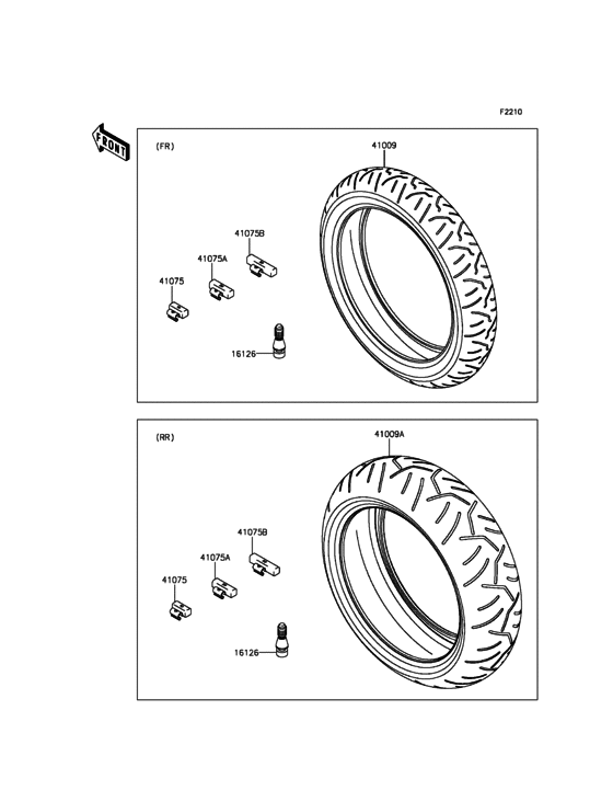 ZX636 Покрышки