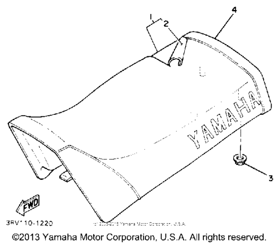 PW80D Сиденье