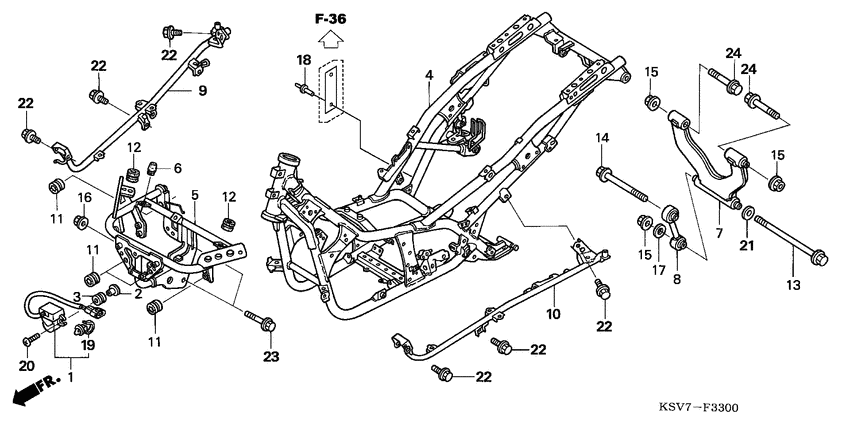 Frame body