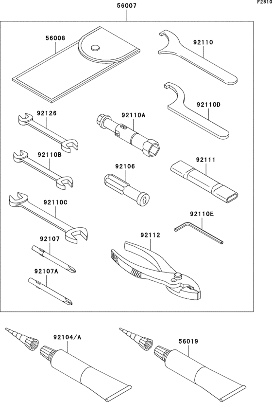 Owner`s tools(b6f-b9f)