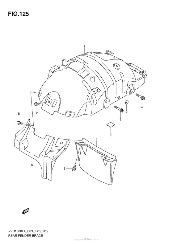 Rear Fender Brace