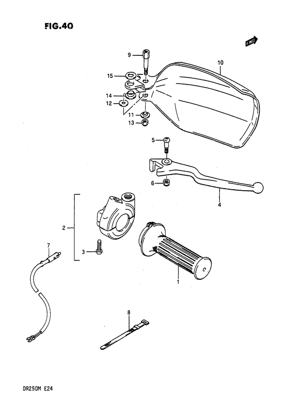 Right handle switch