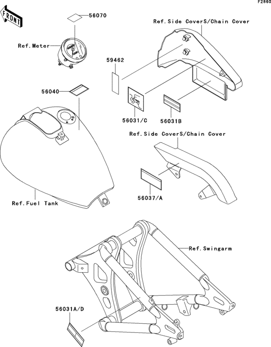 VN800 Лейбл предостережения