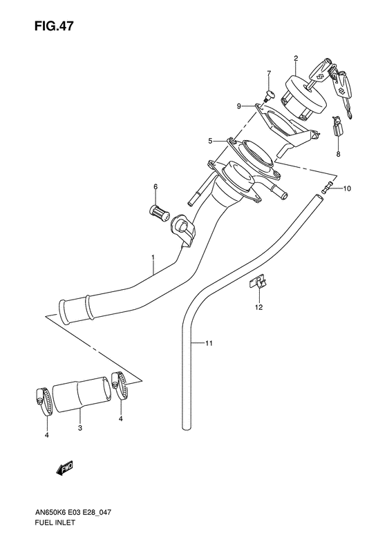 Fuel inlet