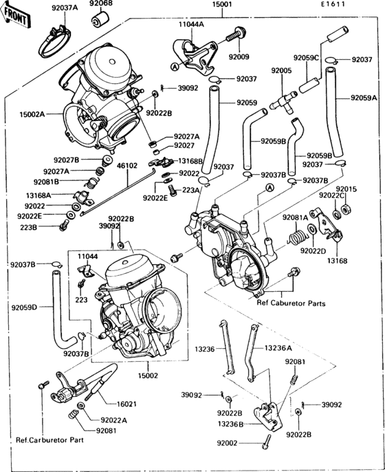 VN750 Carburetor(1 / 2)