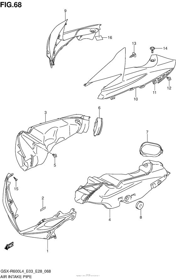 Air Intake Pipe