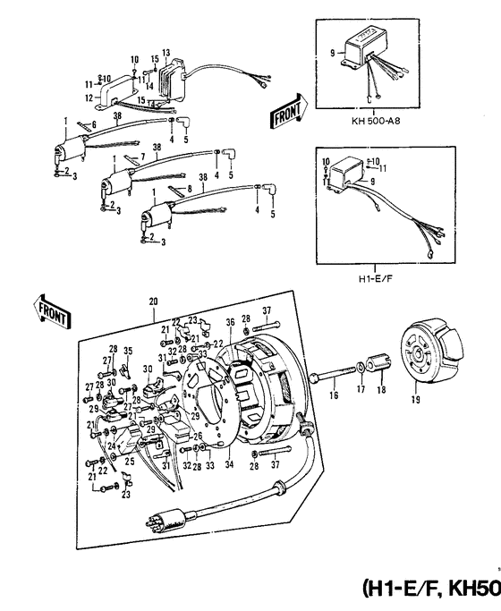 Ignition/generator/regulator