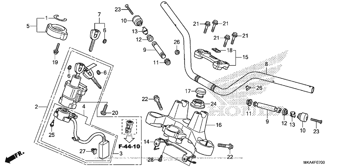 Handlebar + Top Bridge