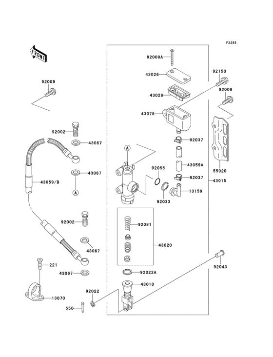  Задний торм цилиндр