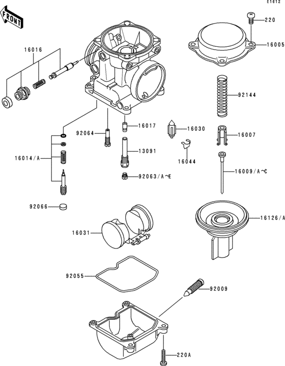 Carburetor parts(1/2)