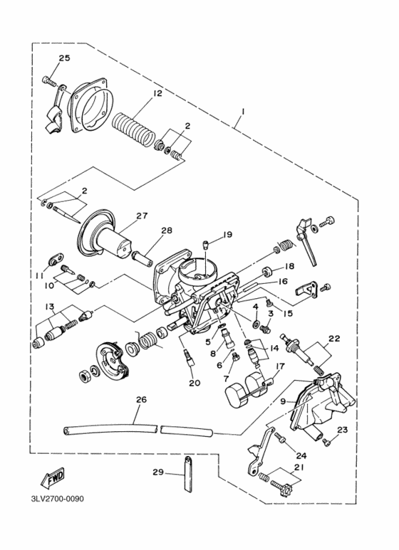 Carburetor assy
