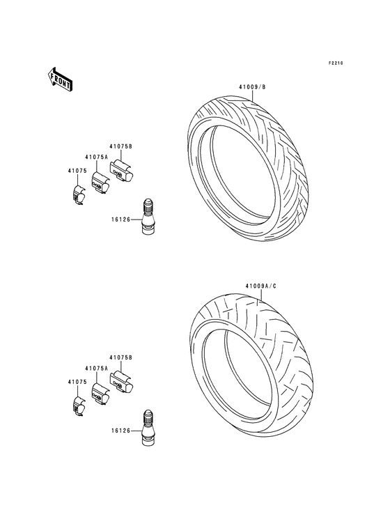 ZX600 Покрышки